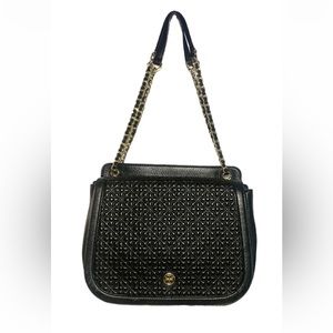 Tory Burch Quilted Bryant Handbag Black